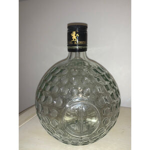 Old St. Andrews Clear Glass Golf Ball Decanter One Size